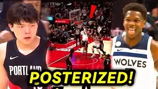 ANGAS! ni Anthony Edwards Binastos Ang Chinese na si Yan Hangsen, Halimaw na 41 pts sa Unang laban