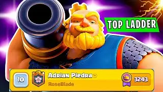 How To Reach TOP LADDER with Best Royal Giant Deck - Clash Royale