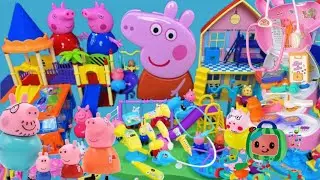 7 Minutes Satisfying with Unboxing Peppa Pig Doctor & House Playground Toys Set Review | ASMR sound