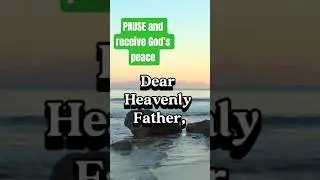 Pause and Receive God&rsquo;s Peace#shorts #god #love #godsword