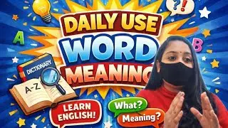 Word meaning for daily use✅/Spoken English #education #ytshots #englishgrammar #englishtips#trending