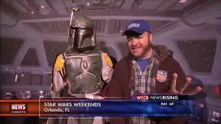 Monsters University & Star Wars Weekends at Disney (Wilson meets Boba Fett!?)