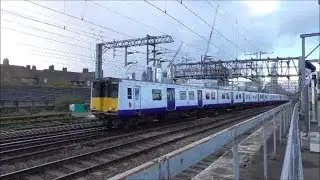 Bethnal Green Railway Station: 12th November 2018 | Class 90 315 317 321 345 & 379