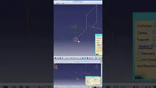 CATIA 3D sketch #engineering #3dmodeling #tutorial #shortsfeed #shortsvideo #shorts