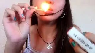 Fosforos - ASMR en espa&ntilde;ol #FIRE #asmrenespa&ntilde;ol #argentina