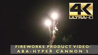 ABA Pyrotechnik - Hyper Cannon 5 - vuurwerk - Silvester - Feuerwerk - F2
