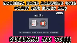 PAANO MAG VOICE OVER KAHIT HINDI NAG SASALITA TAGALOG VOICE VERSION.