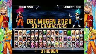 *NEW* Dragon Ball Z Mugen 2020(50+ Characters 3+Hidden)