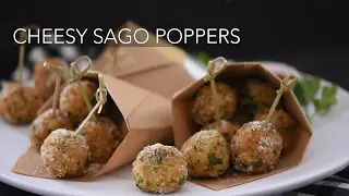 Cheesy Sago Poppers