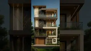 25 by 50 feet house design || नए जमाने का ड्रीम हाउस डिज़ाइन #ytshorts #home #house #shorts #ghar