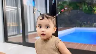 PENGEN KAYAK VIANA !!! KAK VIANO MINTA DIKUNCIR EMPAT 🤣