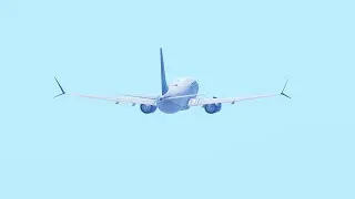 United Airlines Boeing 737-8 MAX takeoff ORD/KORD RWY 28R (Infinite Flight)