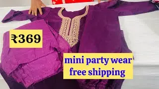 mini party wear new stock ethittund || free shipping || wholsale & retail