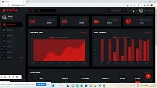 Get Free Responsive Admin Dashboard Template with Toggle Sidebar in Angular 15