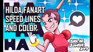 Hilda Berg Fanart- Speedlines and color