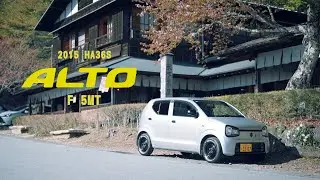 御坂峠旧道  HA36S アルトF 5MT  軽マニュアル最高！  天下茶屋　R06A　2025.5.1