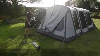 Outdoor Revolution Movelite T4E PC Sun Canopy Pitching & Review Video