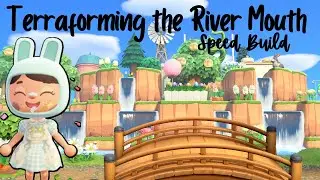 Animal Crossing New Horizons Speed Build | River Mouth Transformation