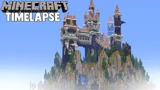 Build Inspiration: Gothic Fantasy Castle - Minecraft Timelapse
