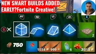 NEW SMART BUILDS ADDED EARLY? Fortnite Creative!