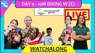 ЛЕЛА/БИТА 🇲🇾 ЖИВИ! CWG B2022, день 9 (д) &mdash; Синхронные прыжки в воду, 10 м, ФИНАЛ 伯明翰共运会 | Даренс Чан Watchalong