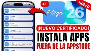 NEW CERTIFICATION! Install Apps OUTSIDE the APP STORE with ESIGN on ANY iOS Version