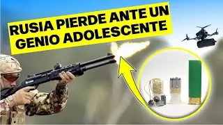 Adolescente ucraniano inventa una forma genial de derribar drones rusos