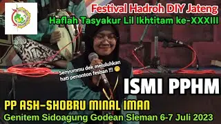 ISMI PPHM - Festival Hadroh PP ASH-SHOBRU MINAL IMAN 2023
