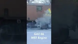 GAZ 66 M57 - Cold Start -19 - BMW Engine SWAP #patrykpiątek #terenwizja #offroad  #coldstart