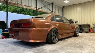 Turbo K24 Nissan Cefiro build. Building an over-elaborate exhaust