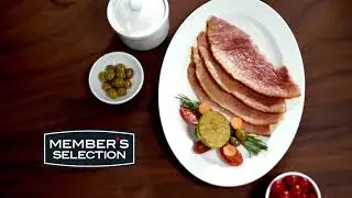 Jam&oacute;n Espiral Ahumado Member's Selection/ Member's Selection Chilled Bone-In Smoked Ham.