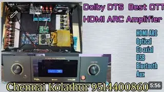 5.1 Dolby DTS HDMI ARC original Theatre Effect Best for OTT 1000 watts RMS @ Chennai Kolathur