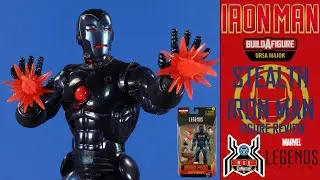 Marvel Legends STEALTH IRON MAN Model 7 Ursa Major BAF Wave Figure Review