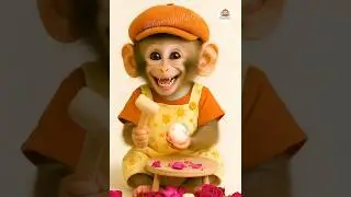 surprise 😮🐒✨🌸🌺