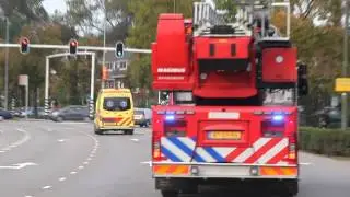PRIO 1 TS 2031 & AL 2051 OMS melding De Grevelingen Grevelingen in Den Bosch