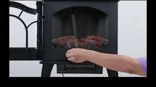 Electric Fireplace Stove Heater | Basic Operation Guide