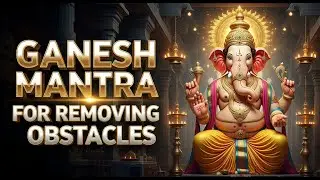 Om Gam Ganapataye Namah 🙏 Powerful Ganesh Mantra for Removing Obstacles | 1 Hour Chanting