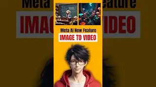 Meta ai new features is Image to Video ai #aiimages #metaai #instagram