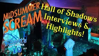 Midsummer Scream Halloween Convention 2022 Day 2 vLog, Hall of Shadows, Interviews, Highlights!