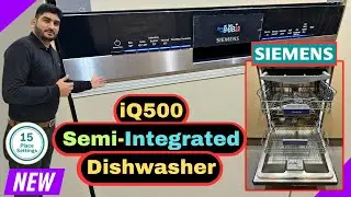 Siemens iQ500 Built-in Dishwasher SM55HS01MI | Features & Functions Explained!