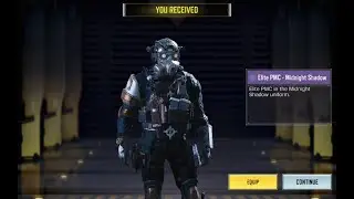 Getting the Elite PMC - Midnight Shadow