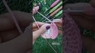 How to make a beautiful Crochet Coaster Center 🌸 || Crochet Coaster for beginners #diy #crochet
