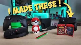 Я сделал свои собственные аксессуары для Nintendo Switch 2.