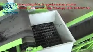 tire recycling line,tire tyre powder making machine,tire shredder