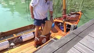 Adjusting the Height of FALCON DE PAL&Ugrave;&rsquo;s Daggerboard | Technique | Small Boats Magazine