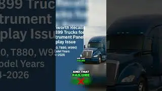 Dash Glitch? YOU Get the CSA Violation, Not Kenworth! #shorts