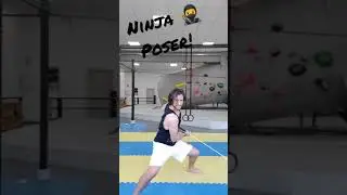 Ninja pose as much as I can! Katana Anime play-style #shorts
