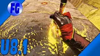 U8 Gameplay | Climbing With Daggers - Blade And Sorcery