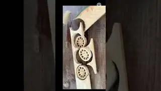 Wood carving -volkswagen Type 2 (1976) -