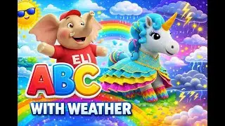 ABC with Weather | Learn Alphabet A to Z | Kids Learning Fun | ABC Spotlight